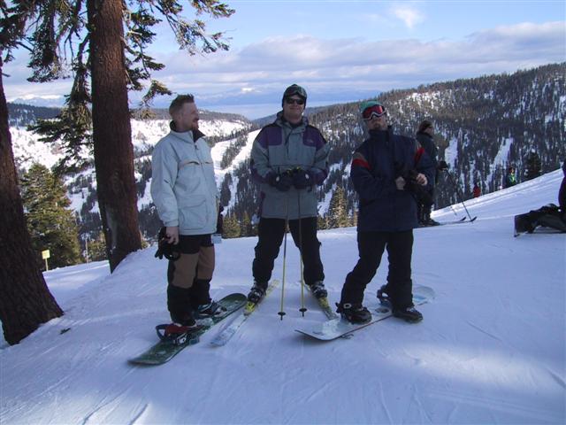 Snowboarding...Todd, Mike Ziemba, Greg Rossel
